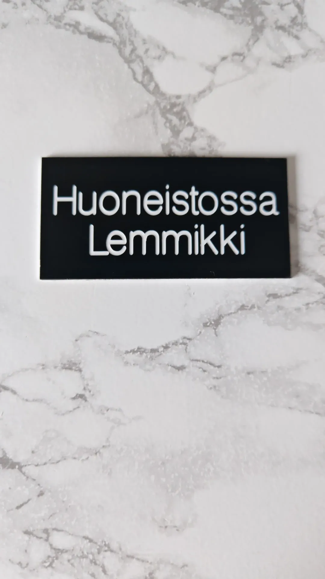 Huoneistossa Lemmikki 70x35
